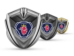 Scania Metal Emblema Insignia A Tu Gusto Potencia Formato